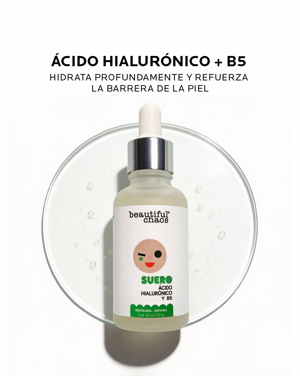 Suero De Ácido Hialurónico y B5