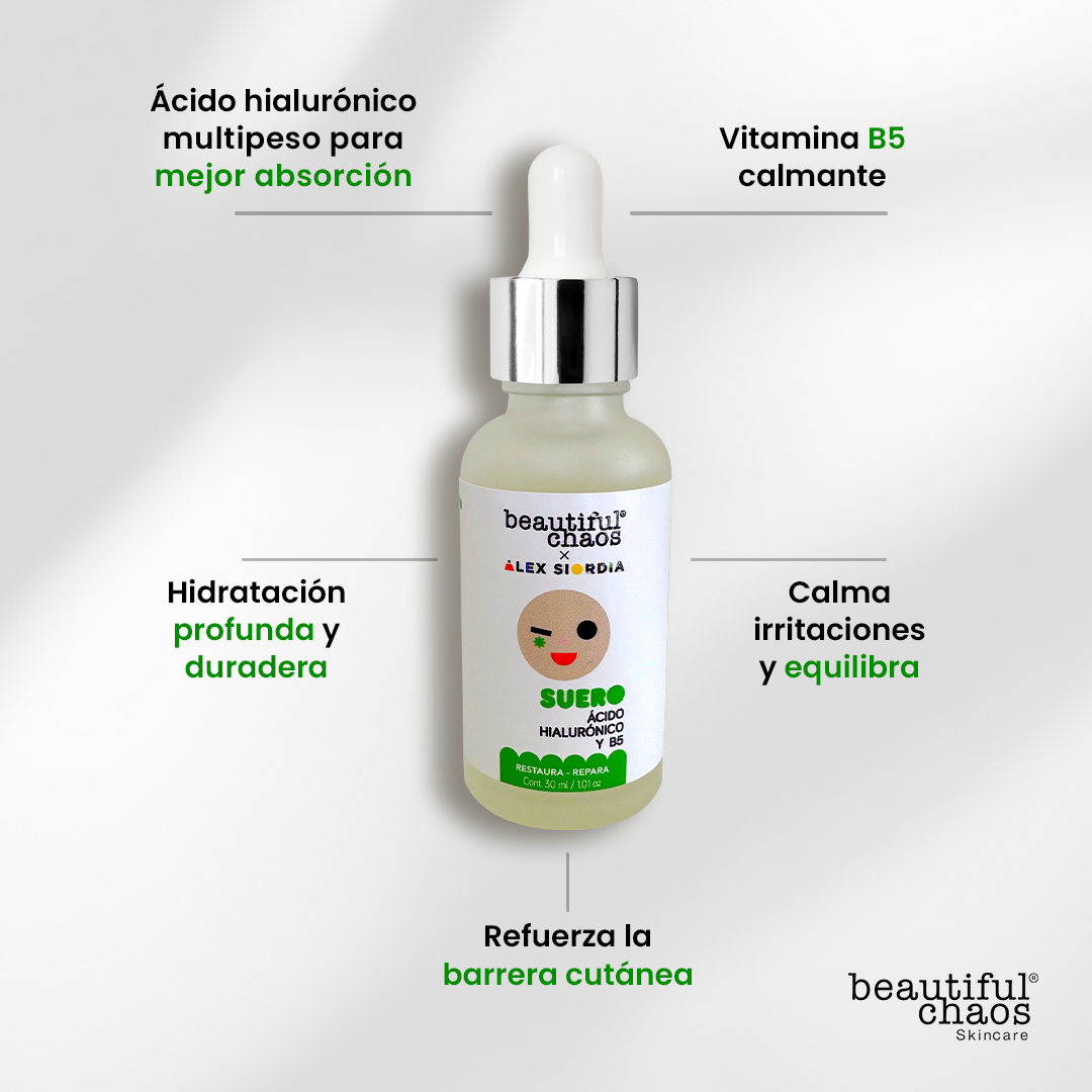 Suero De Ácido Hialurónico y B5